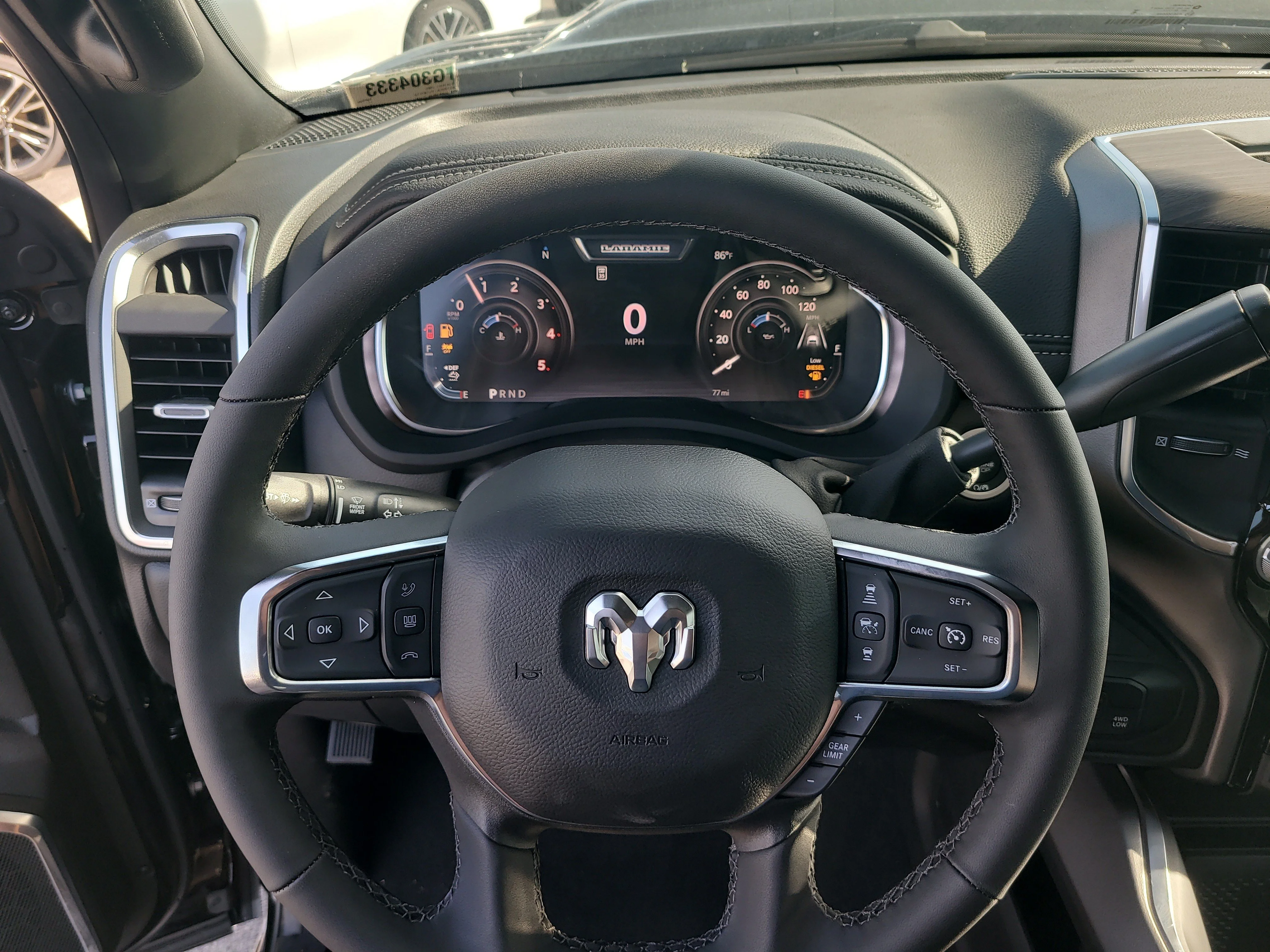 New 2026 Diamond Black Crystal Pearlcoat RAM Laramie image 19