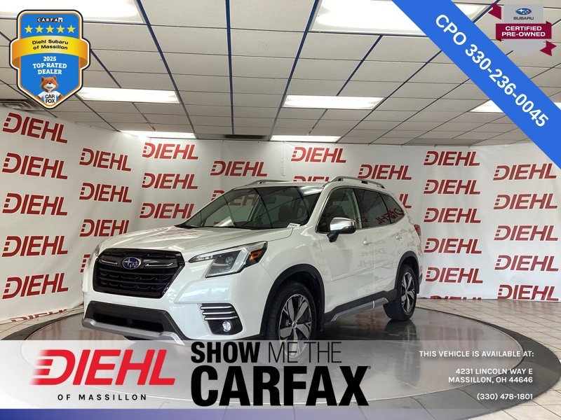 Used 2023 White Subaru Touring image 3