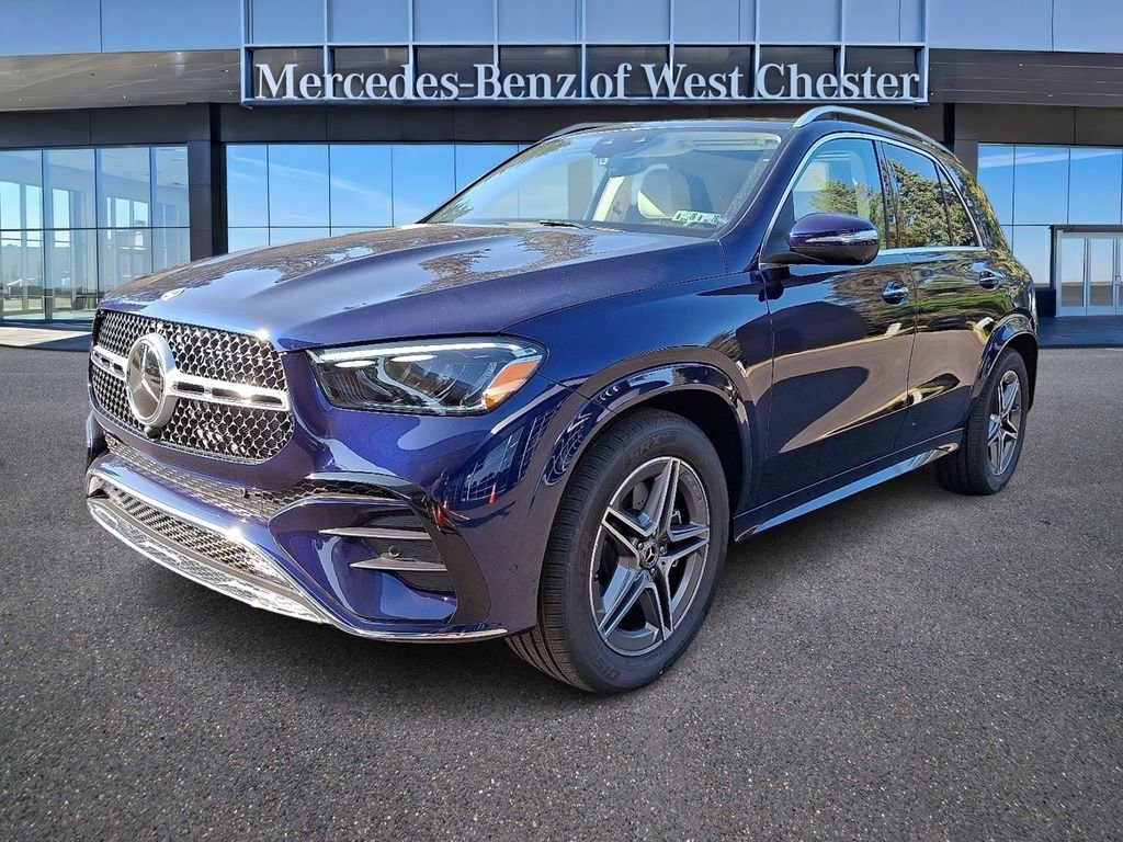 New 2026 MANUFAKTUR Mystic Blue Metallic Mercedes-Benz GLE 450 image 3