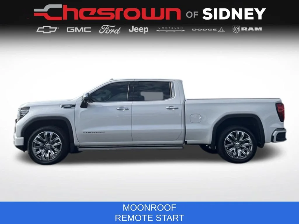 Used 2024 White Frost Tricoat GMC Denali image 44