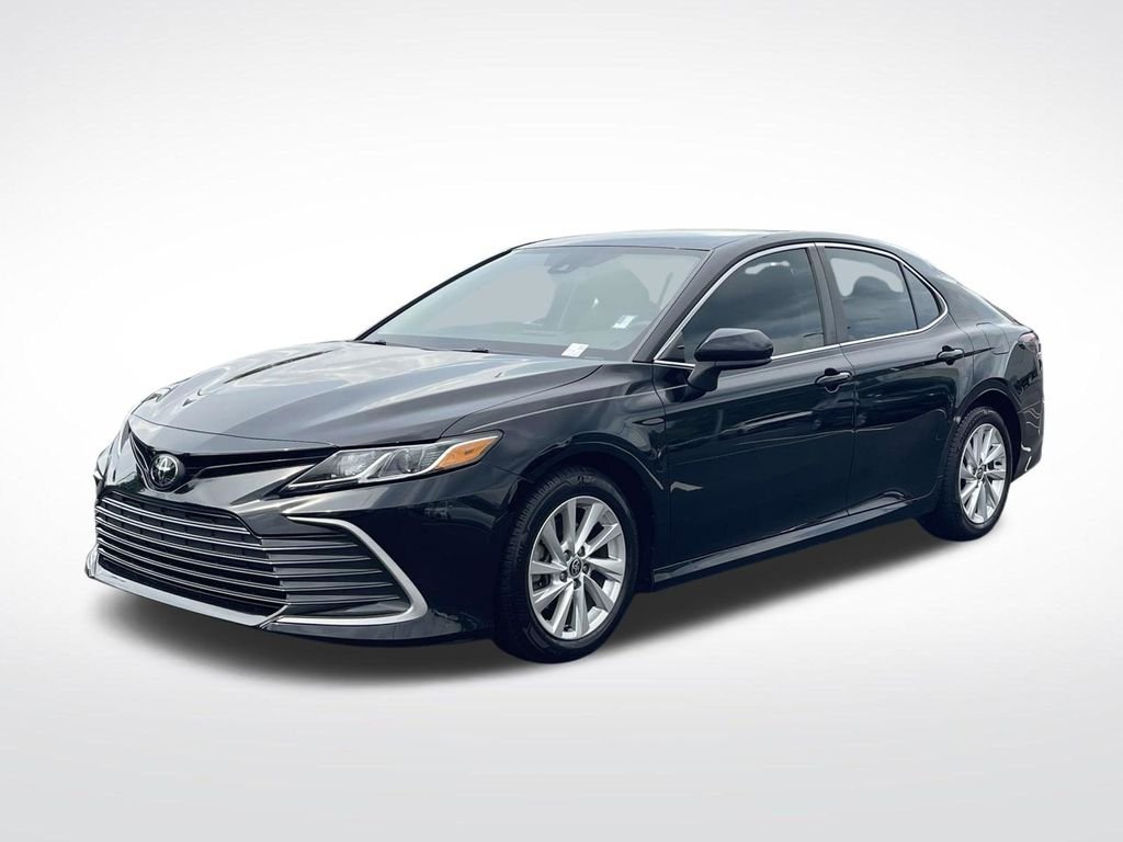 Used 2023 Black Toyota LE image 3