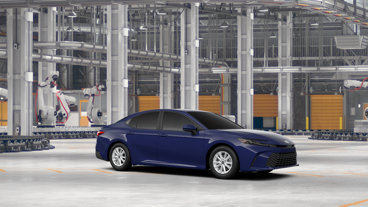 New 2027 Reservoir Blue Toyota LE image 14