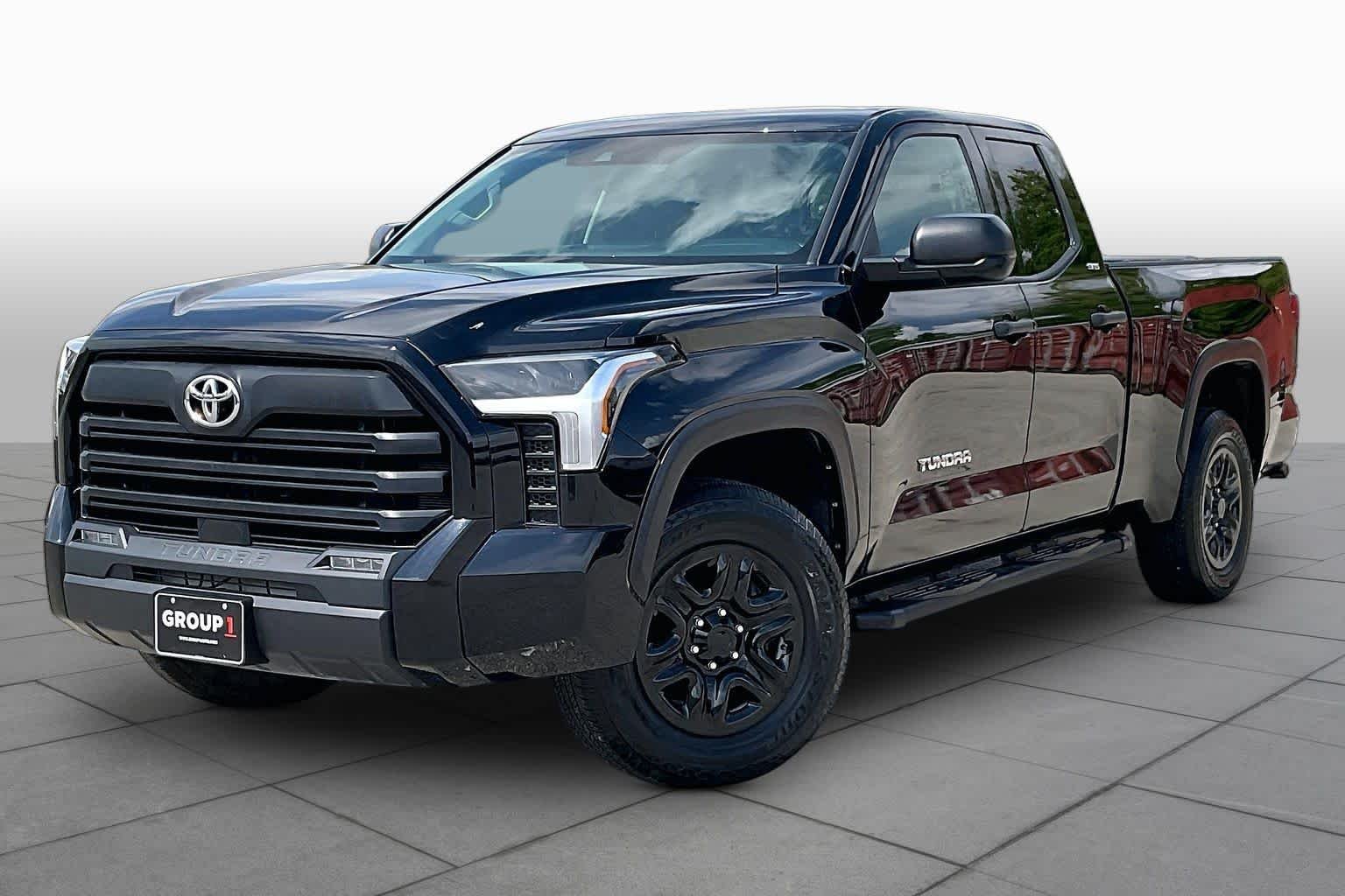 Used 2023 Midnight Black Metallic Toyota SR5 image 2