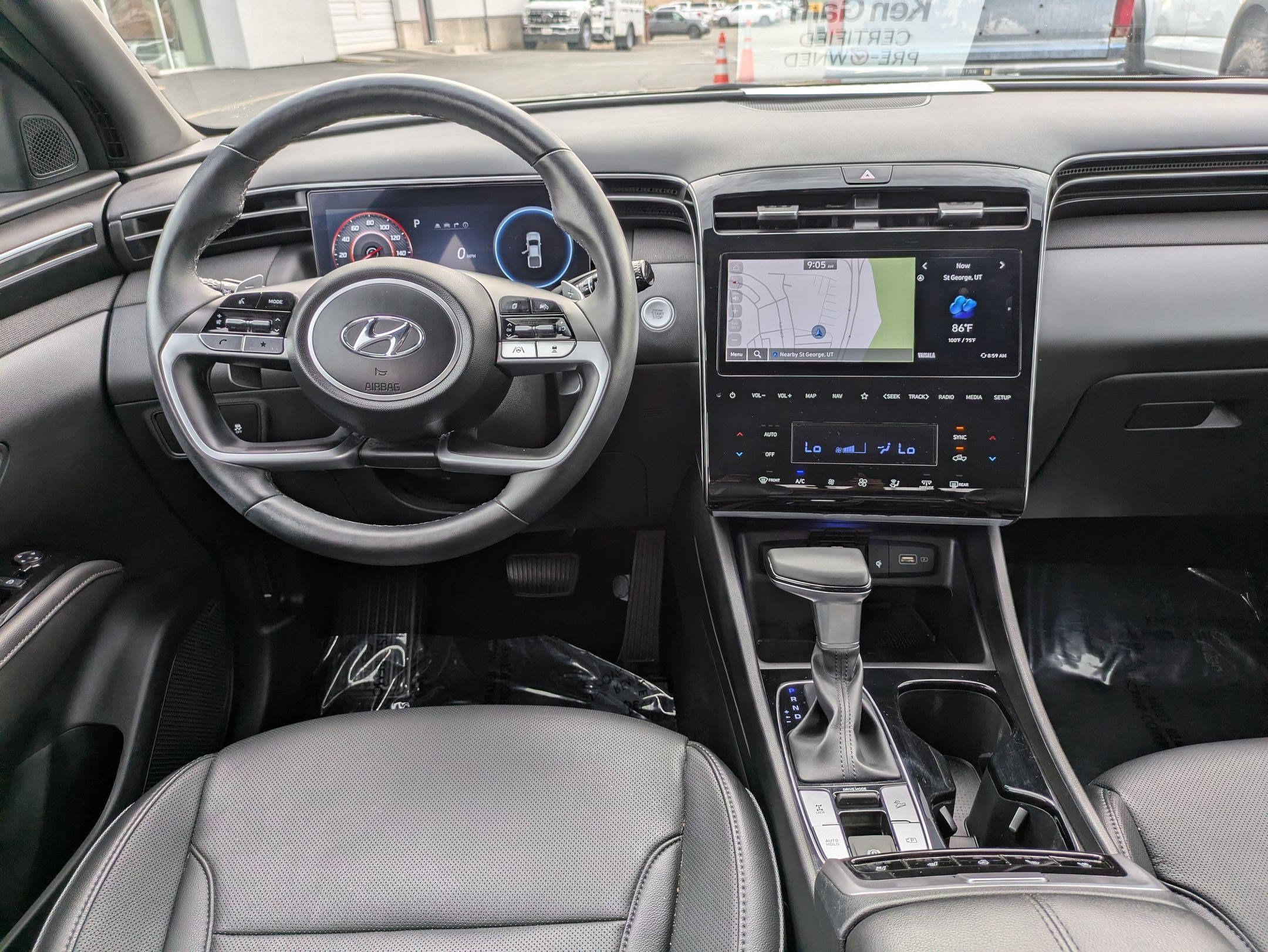 Used 2024 Sage Gray Hyundai Limited image 29