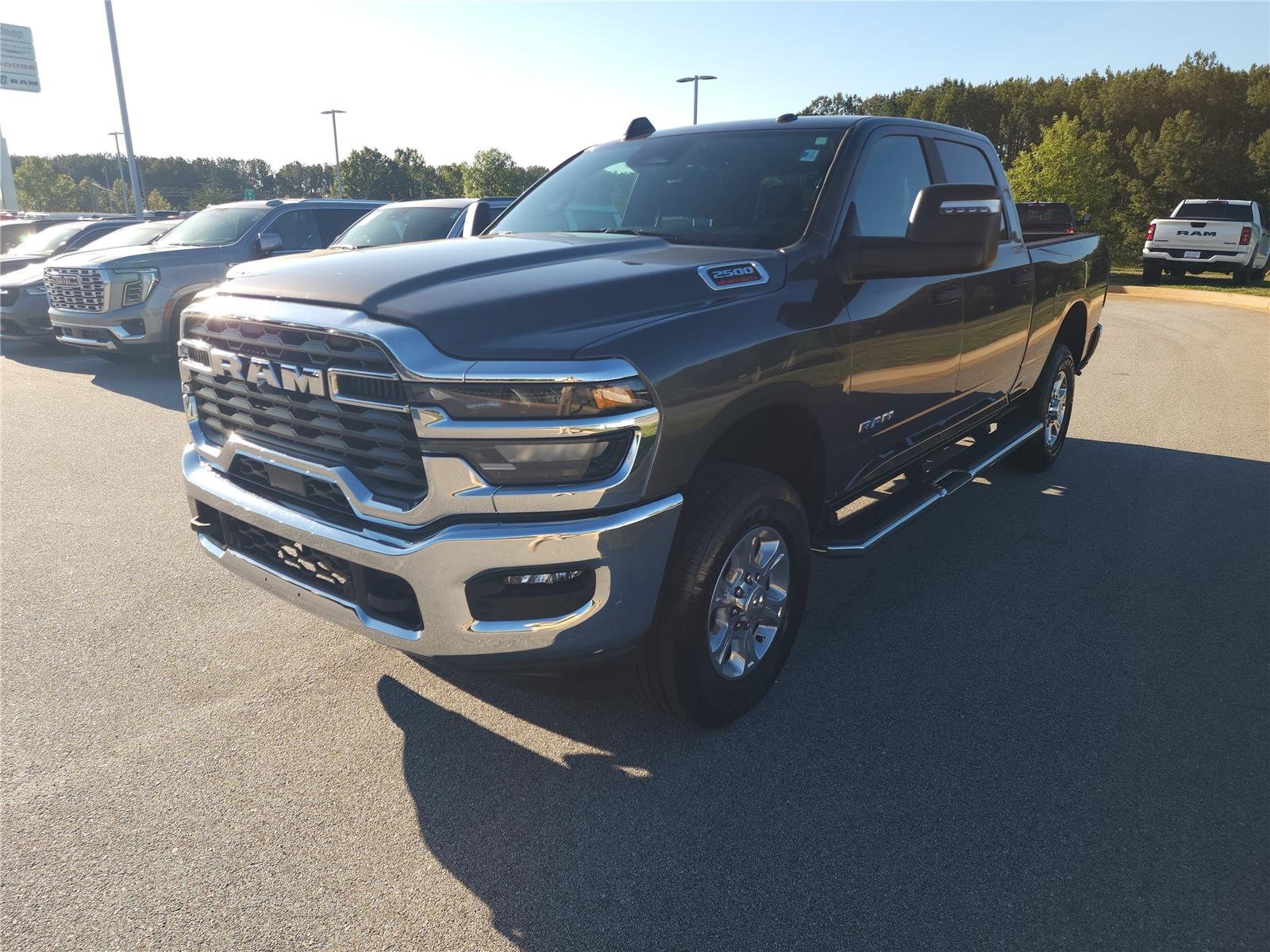 Used 2026 Granite Crystal Metallic Clearcoat Ram Big Horn image 3