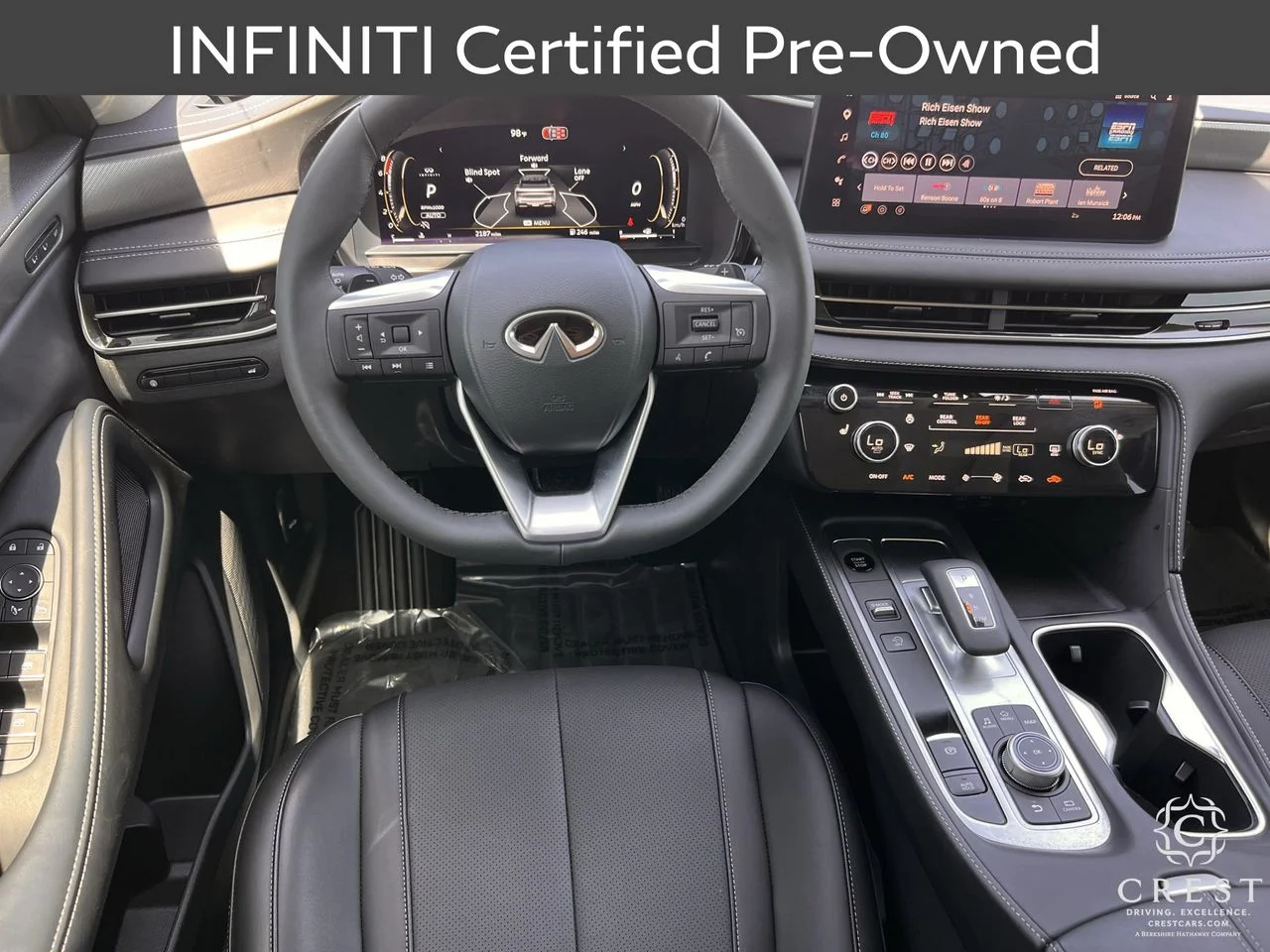 Certified Used 2026 Graphite Shadow INFINITI PURE image 12