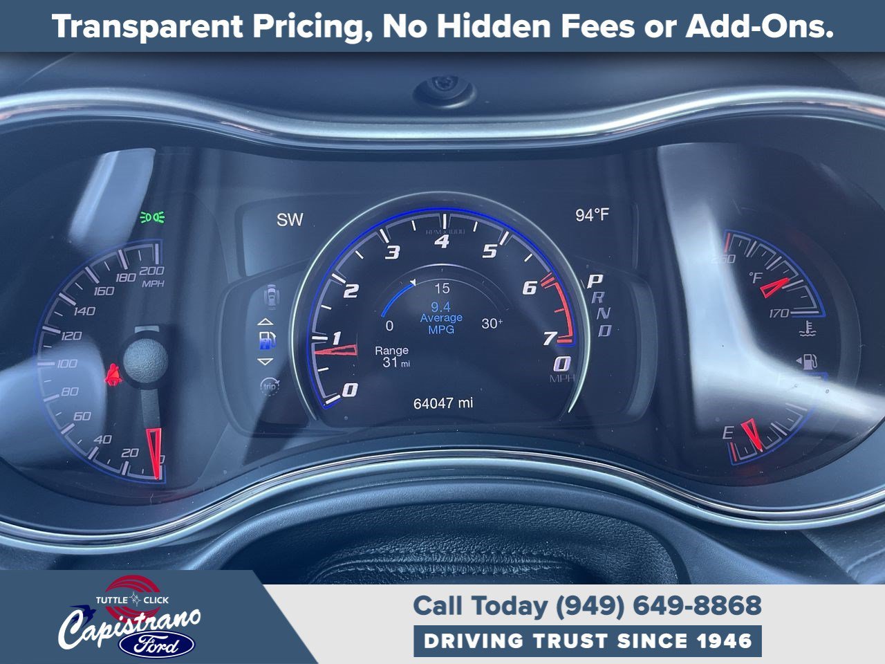 Used 2018 Bright White Clearcoat Jeep Trackhawk image 37