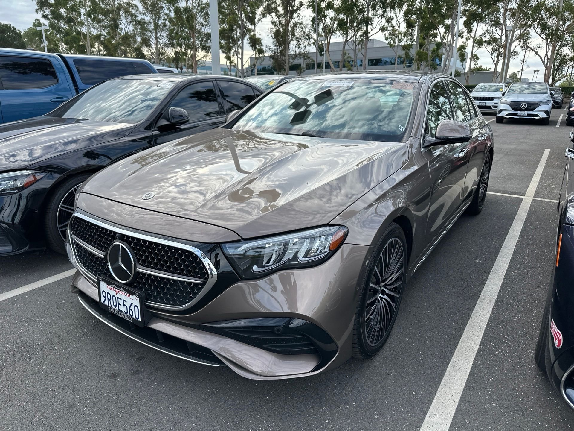 Certified Used 2025 Brown Mercedes-Benz E 350 image 1