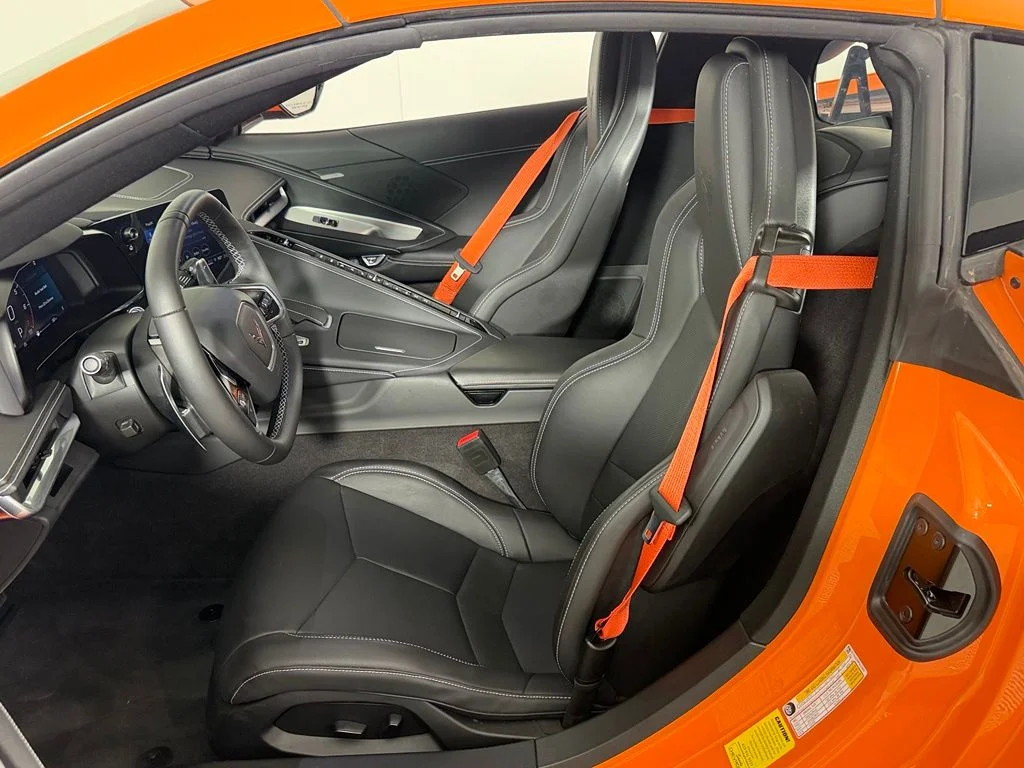 Used 2023 Orange Chevrolet Stingray 1LT image 18