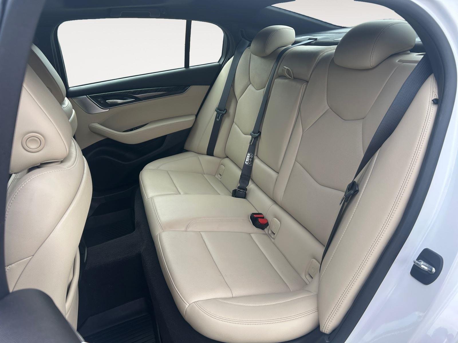 Used 2020 Crystal White Tricoat Cadillac Premium Luxury image 13