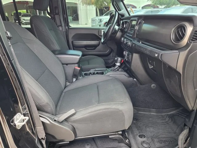Used 2021 Black Jeep Unlimited Willys image 14