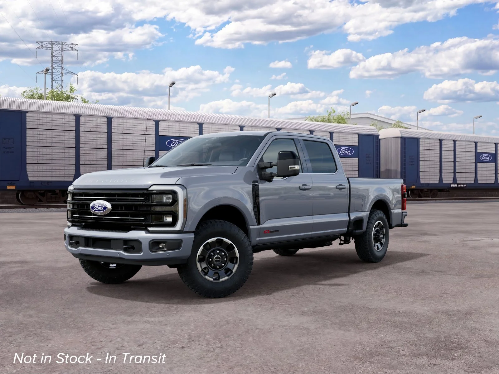 New 2027 Glacier Gray Metallic Tri-Coat Ford F-250® Platinum® image 17