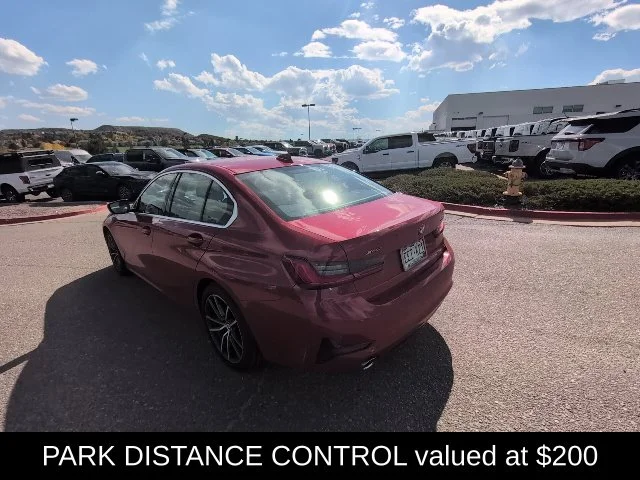 Used 2021 Red BMW 330i xDrive image 9