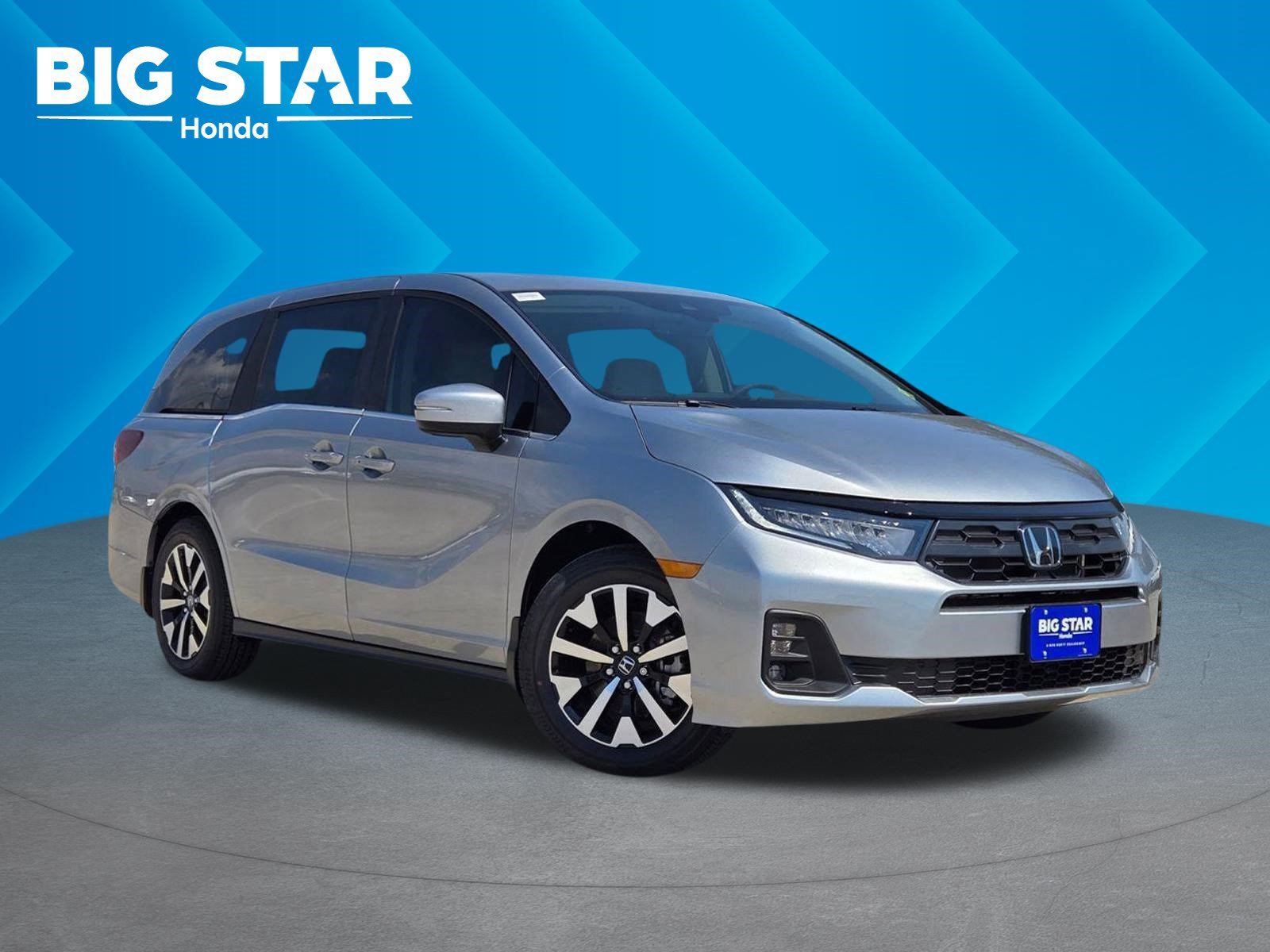 New 2026 Solar Silver Metallic Honda EX-L image 1