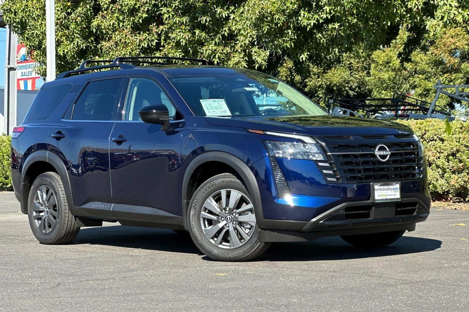 Certified Used 2026 Deep Ocean Blue Pearl Nissan SV image 1