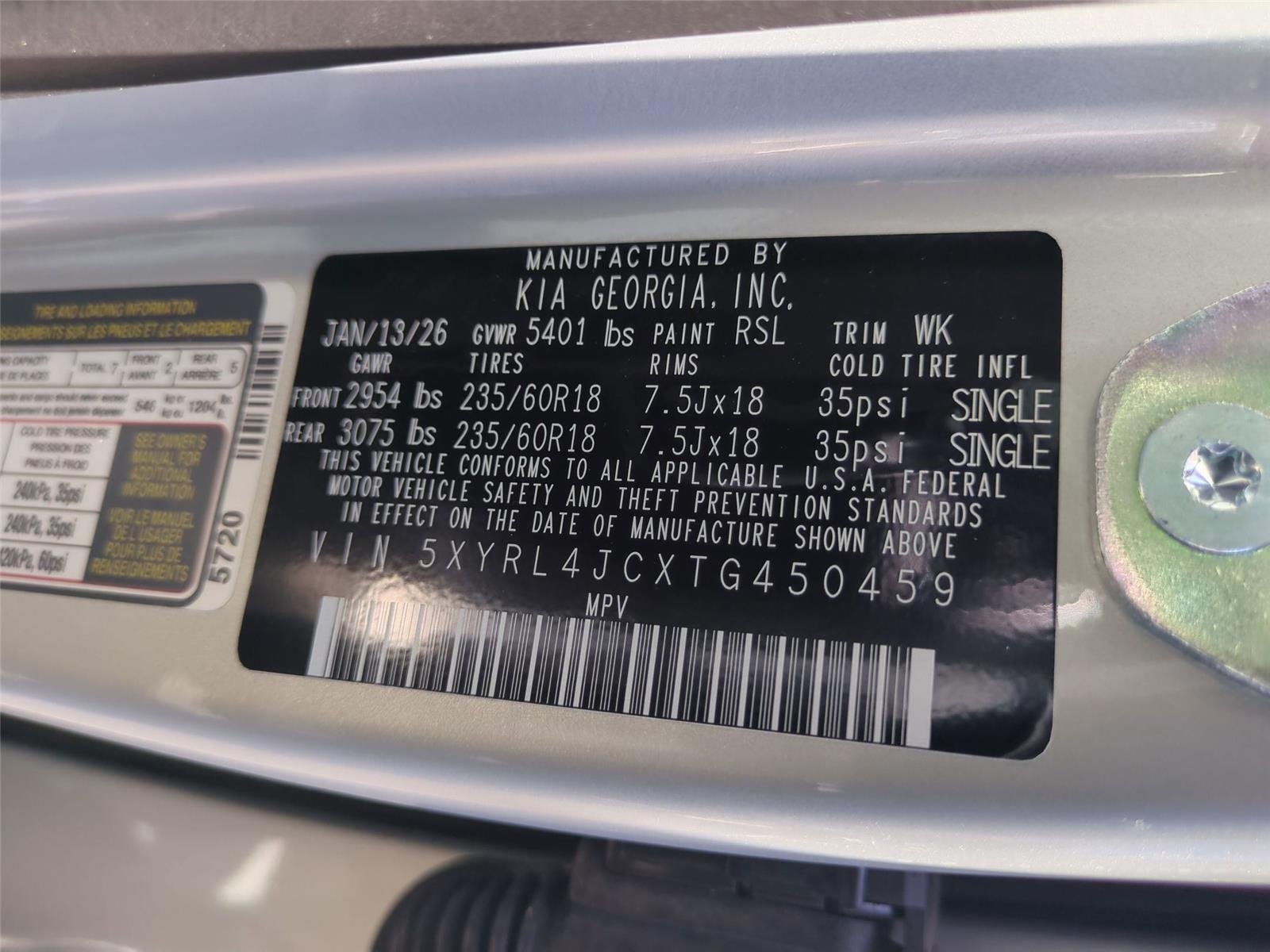 New 2026 Ivory Silver Kia S image 42
