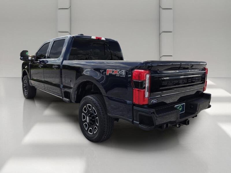 Used 2025 Blue Metallic FORD PLATINUM 4WD CREW CAB 6.75