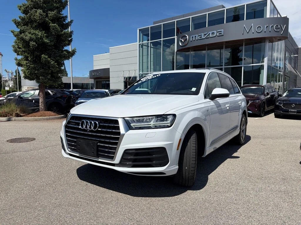 Used 2018 Glacier White Metallic Audi 3.0T Technik quattro 8sp Tiptronic image 1