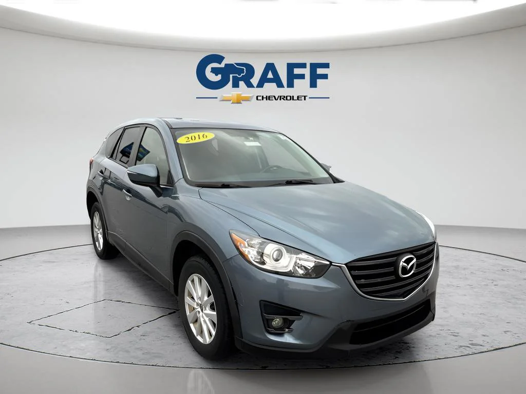 Used 2016 Mazda CX-5 Touring with VIN JM3KE4CY3G0824059 for sale in Burns Harbor, IN