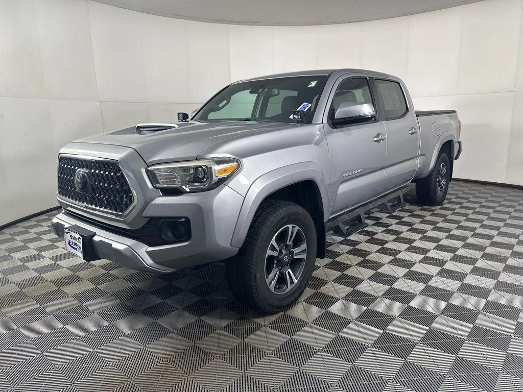 Used 2018 Silver Sky Metallic Toyota TRD Sport image 5
