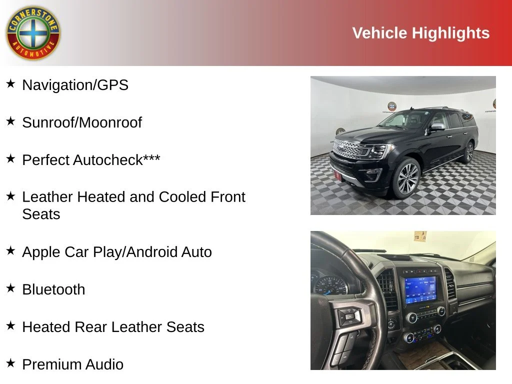 Used 2021 Ford Expedition Platinum with VIN 1FMJK1MT3MEA81217 for sale in Elk River, Minnesota