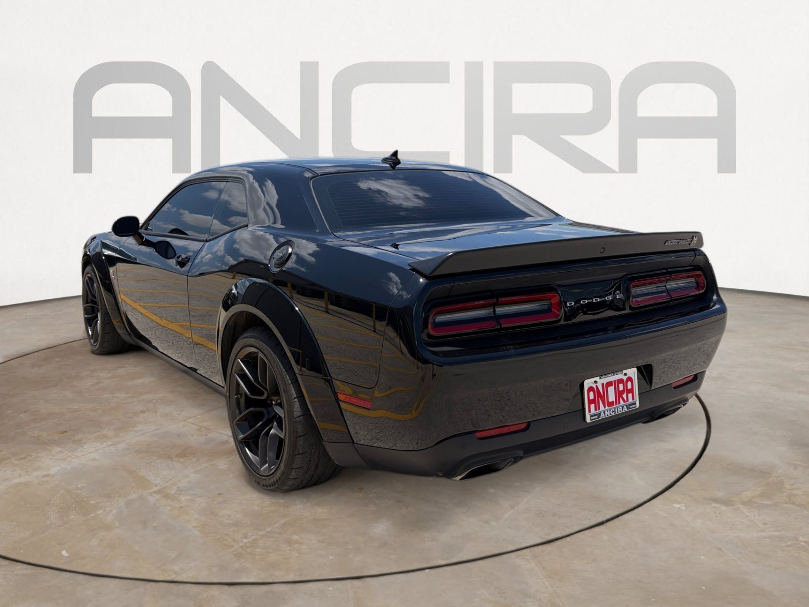 Used 2023 Pitch Black Clearcoat Dodge R/T Scat Pack Widebody image 8