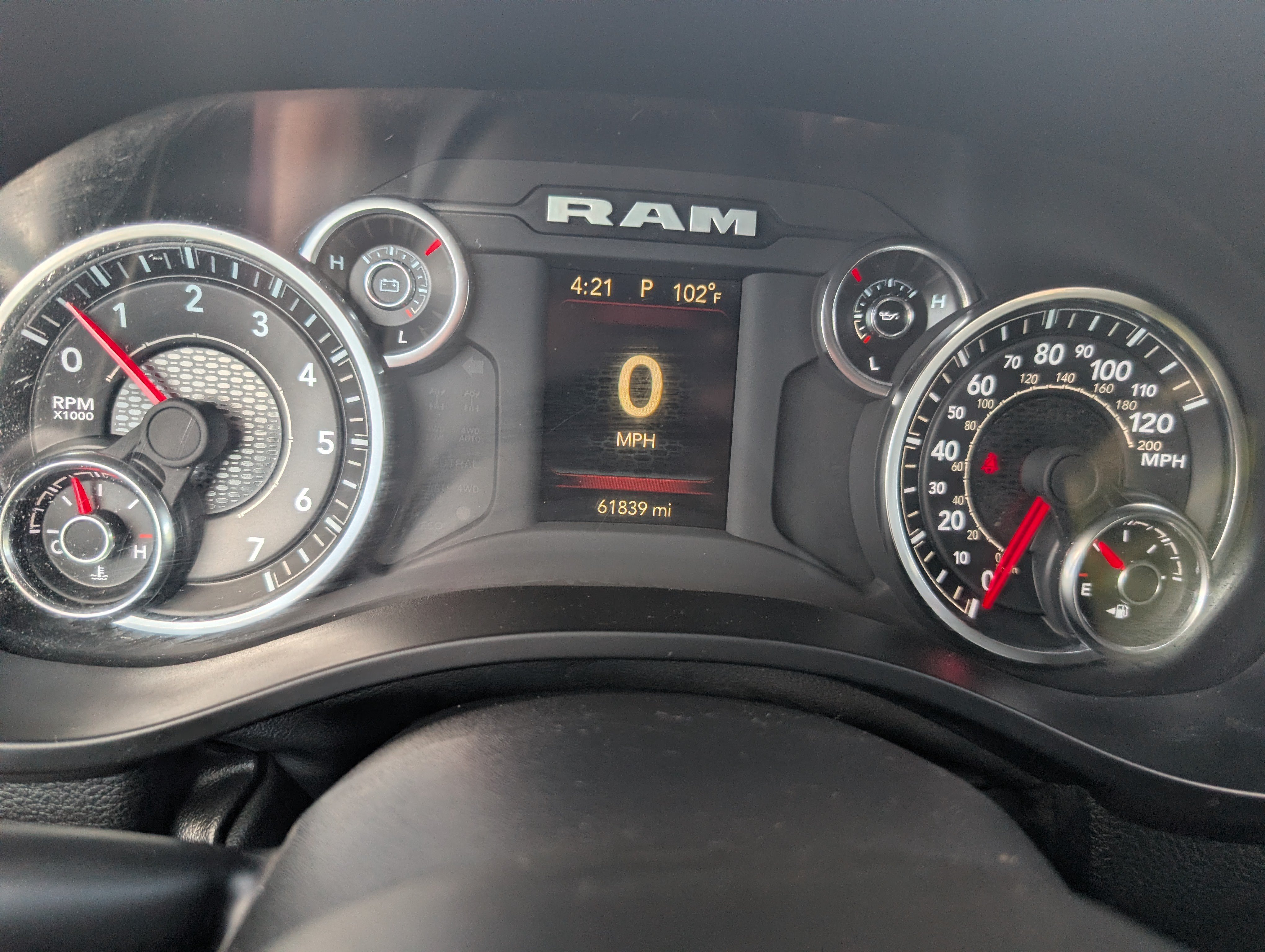 Used 2024 Bright White Clearcoat Ram Big Horn image 15