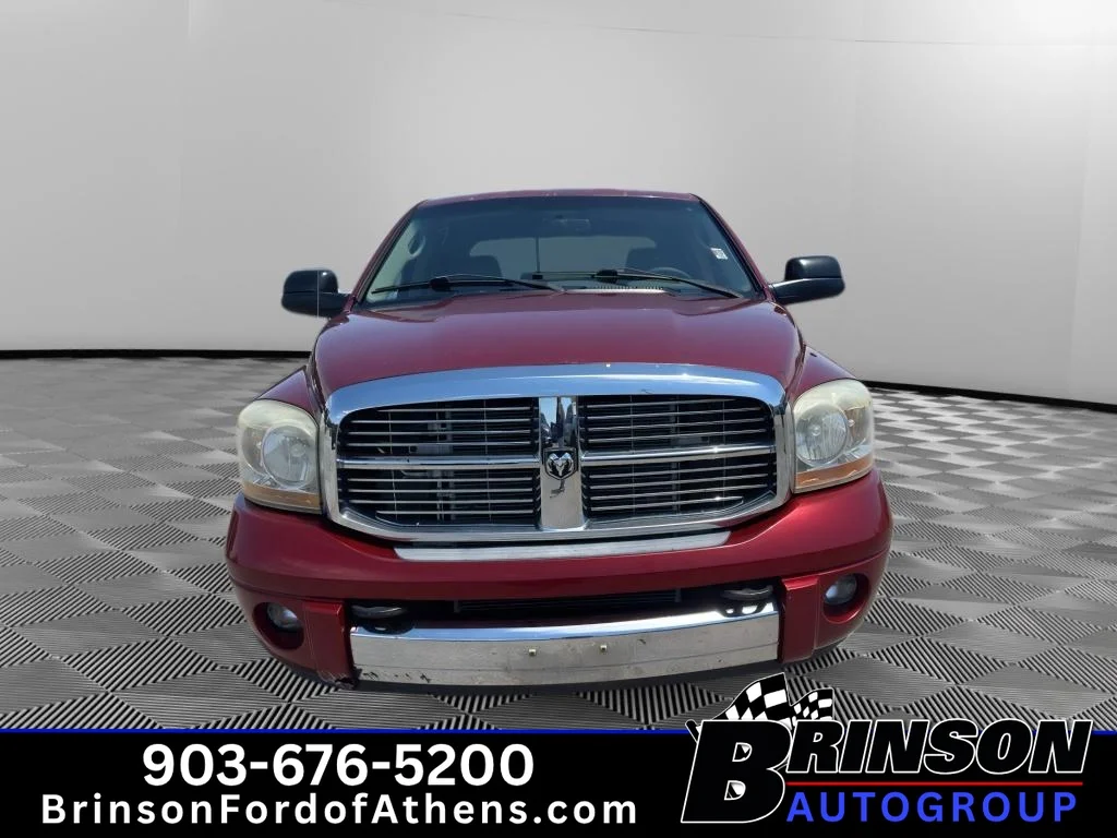 Used 2006 Inferno Red Crystal Pearlcoat Dodge Laramie image 2