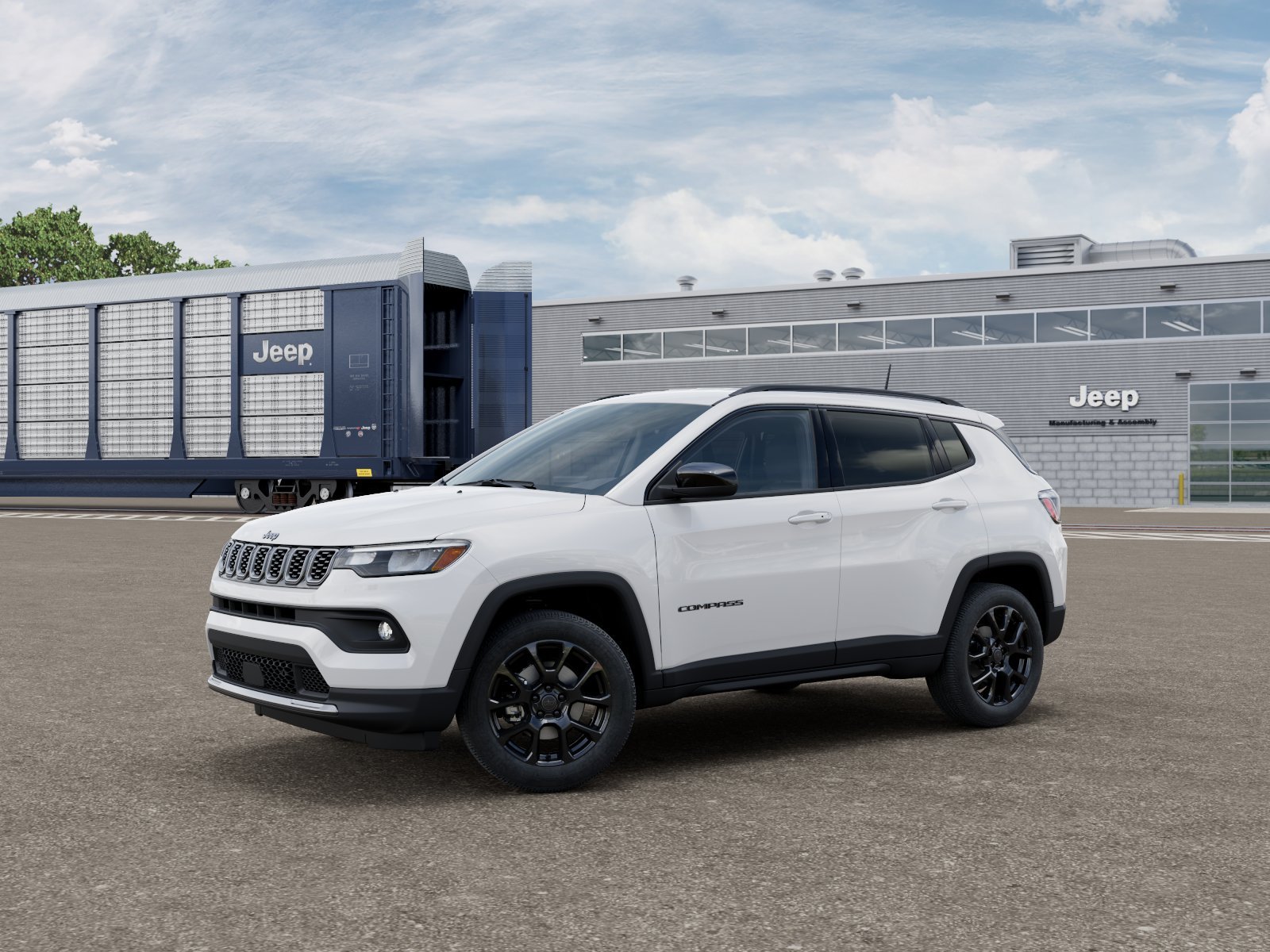 New 2026 Bright White Clearcoat Jeep Latitude image 1