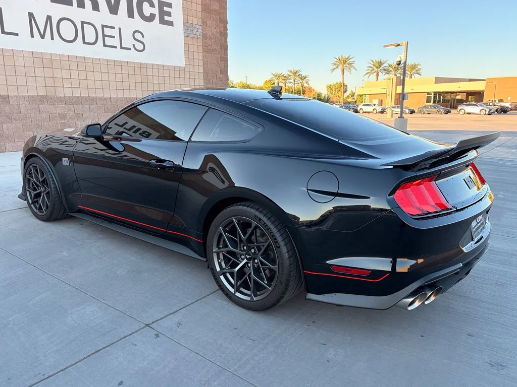 Used 2021 Black Ford Mach 1 image 8