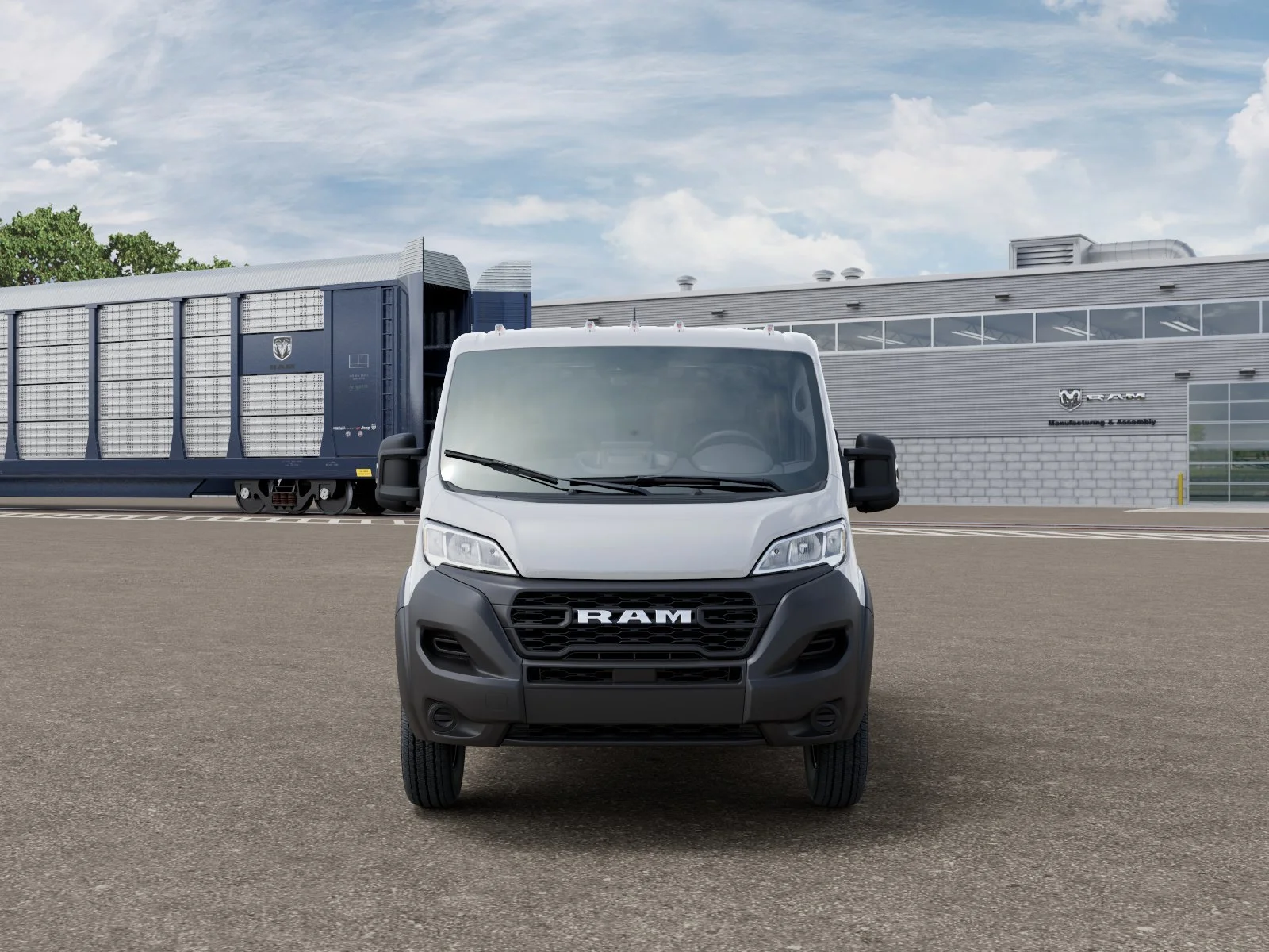 New 2026 Bright White Clear-Coat Exterior Paint RAM Tradesman 1500 Low Roof 118 WB w/Pass Seat image 6