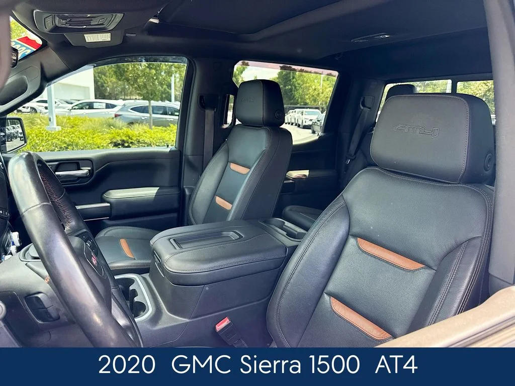 Used 2020 White GMC AT4 image 8