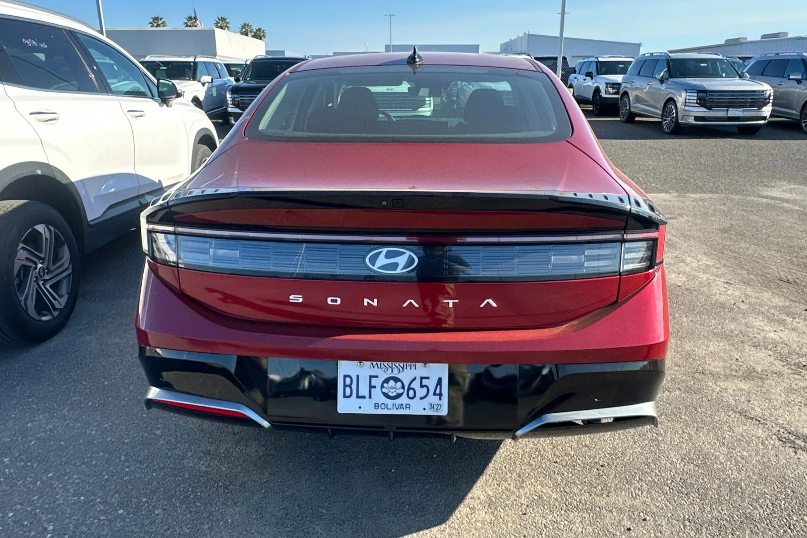 Used 2024 Ultimate red Hyundai SEL image 6