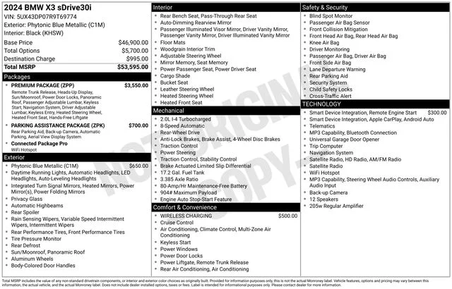 2024 BMW X3 30i - Photo 44