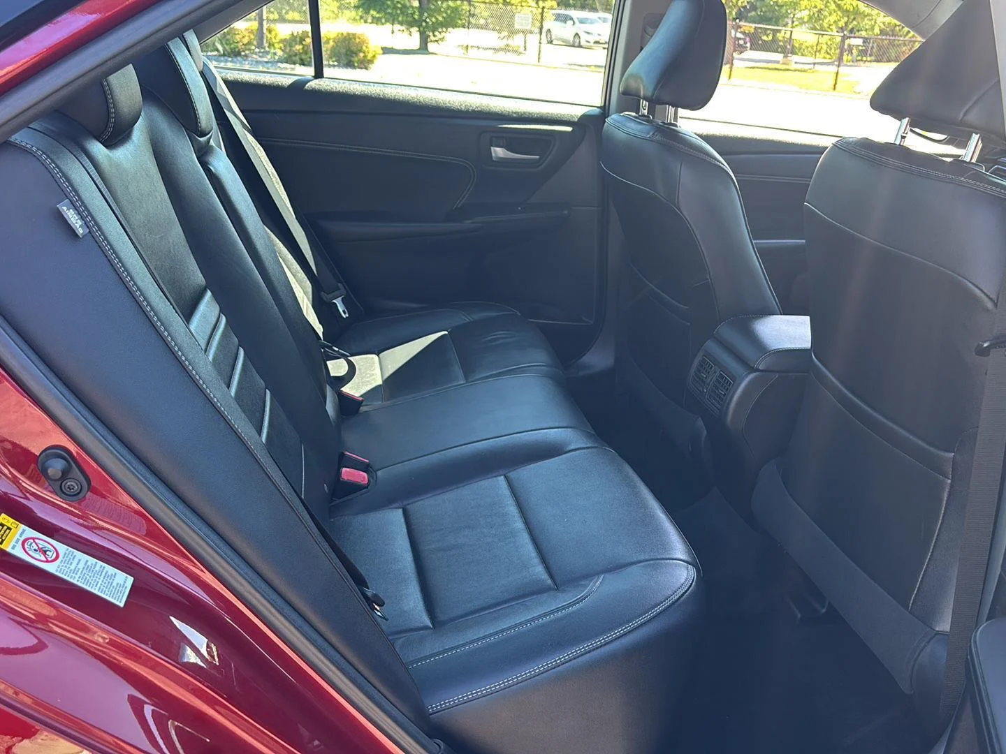 Certified Used 2017 Ruby Flare Pearl Toyota XLE image 15