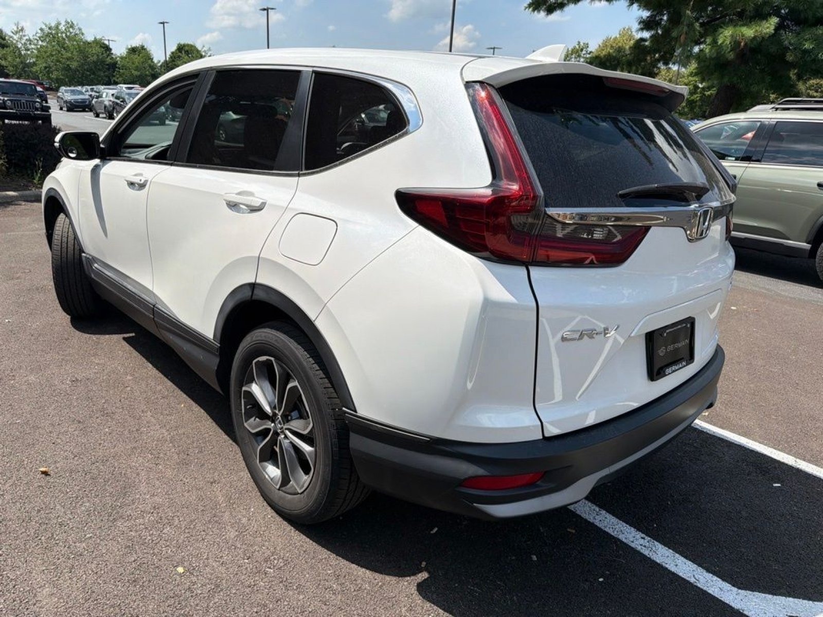Certified Used 2021 Platinum White Pearl Honda EX-L image 14