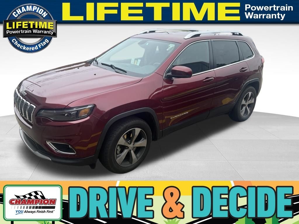 Used 2020 Red Jeep Limited image 1