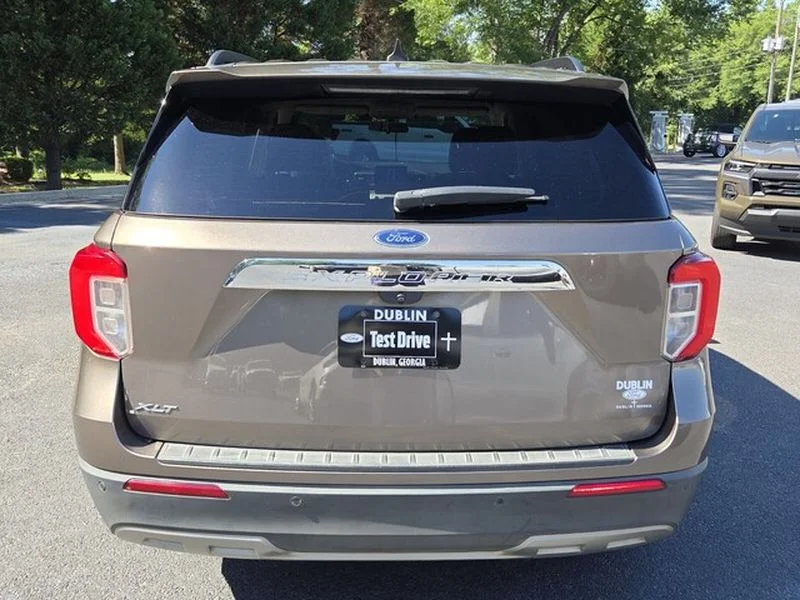 Used 2021 Stone Gray Metallic Ford XLT image 14