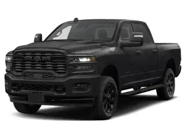 New 2026 Diamond Black Crystal Pearlcoat RAM Big Horn image 1