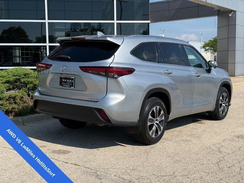 Used 2021 Celestial Silver Metallic Toyota XLE image 3