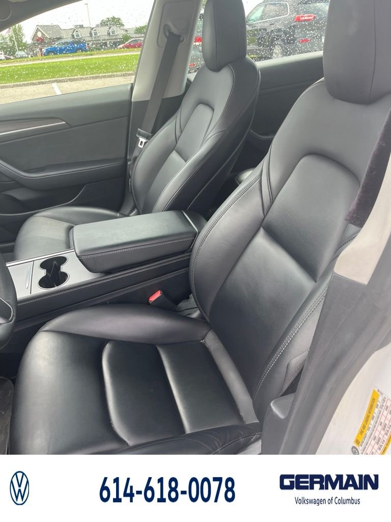 Used 2021 Pearl White Multi-Coat Tesla Long Range image 20