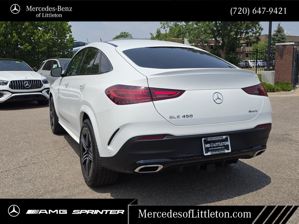 New 2026 Polar White Mercedes-Benz GLE 450 Coupe image 5