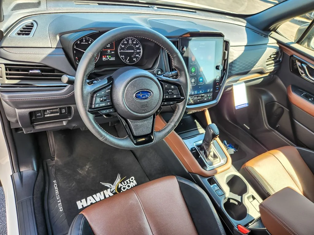 Used 2025 White Subaru Touring image 8
