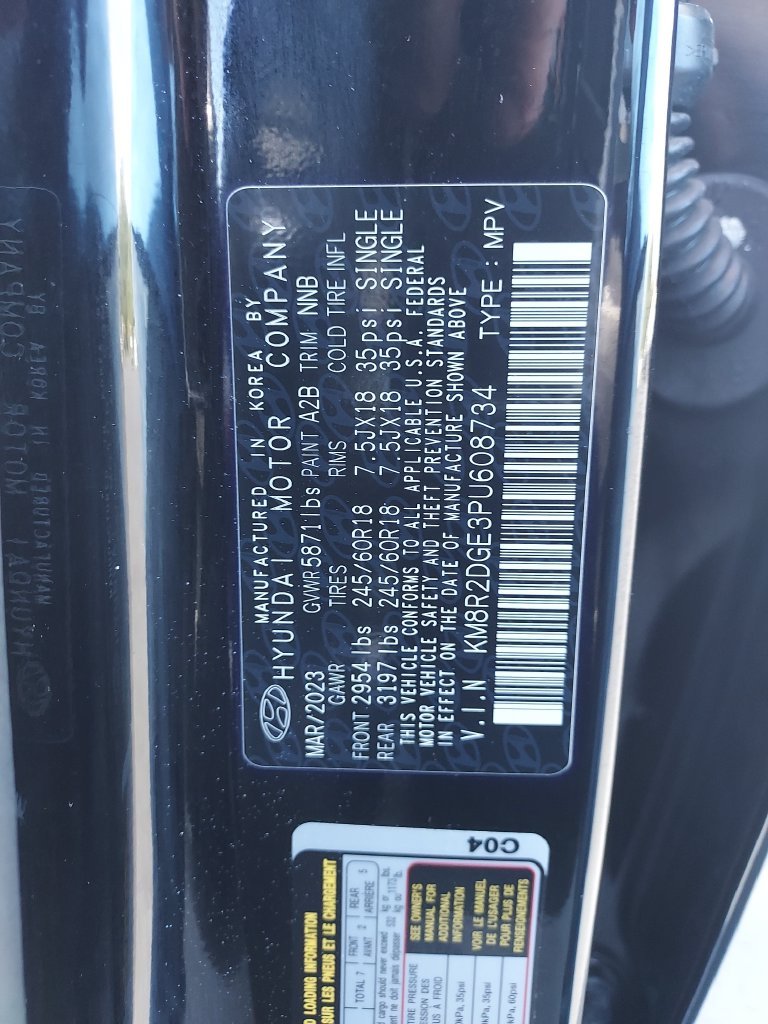 Used 2023 Black Hyundai SEL image 25