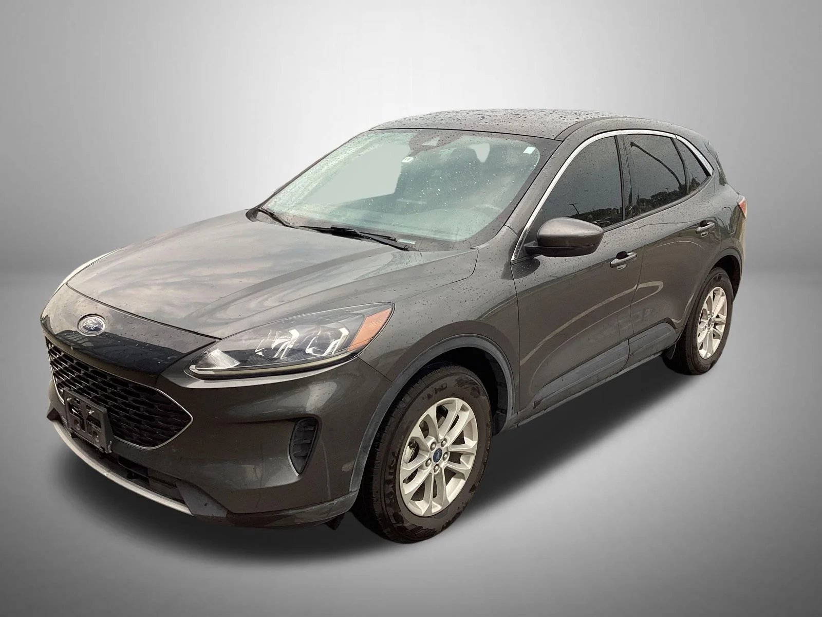 Used 2020 Gray Ford SE image 1