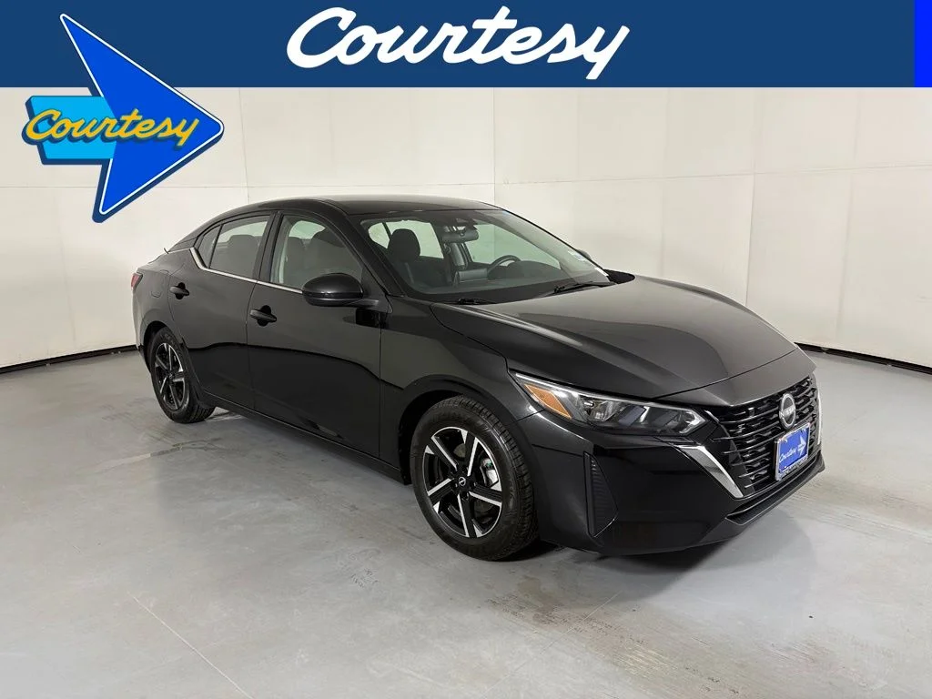 Used 2024 Black Nissan SV image 1