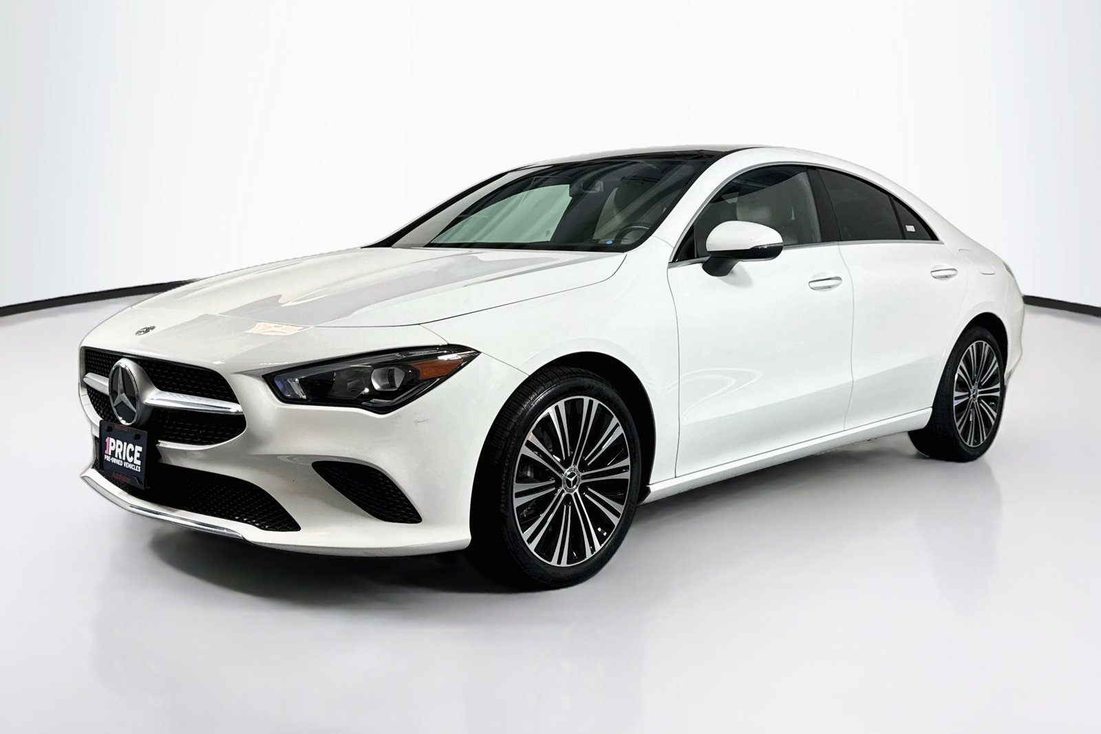 Certified Used 2023 Polar White Mercedes-Benz CLA 250 image 1