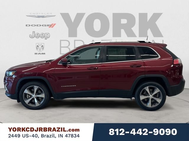 Used 2019 Jeep Cherokee Limited with VIN 1C4PJLDXXKD151203 for sale in Brazil, IN