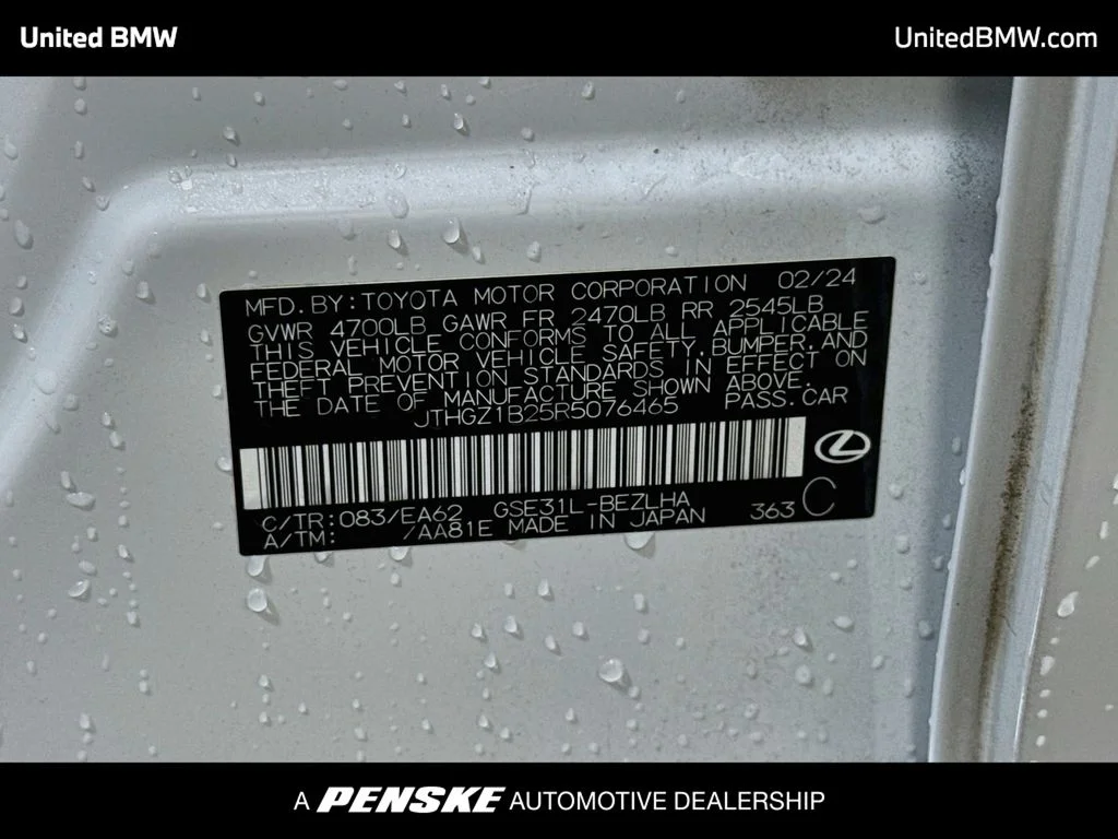 Used 2024 Ultra White Lexus 350 F SPORT image 14