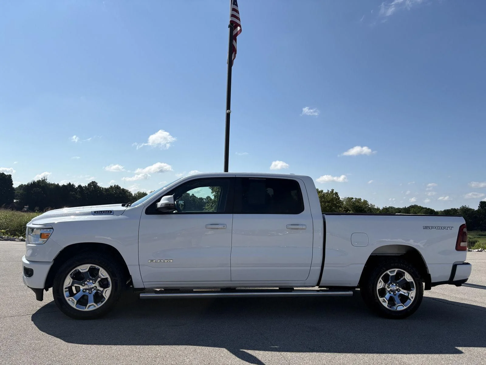 Used 2023 Bright White Clearcoat Ram Lone Star image 18